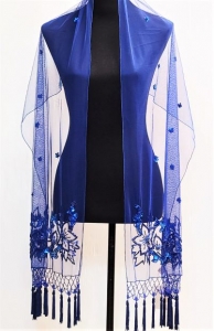 Beaded Shawl 6414-B